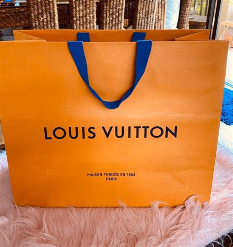 louis vuitton new paper bag|Louis Vuitton paper shopping bag.